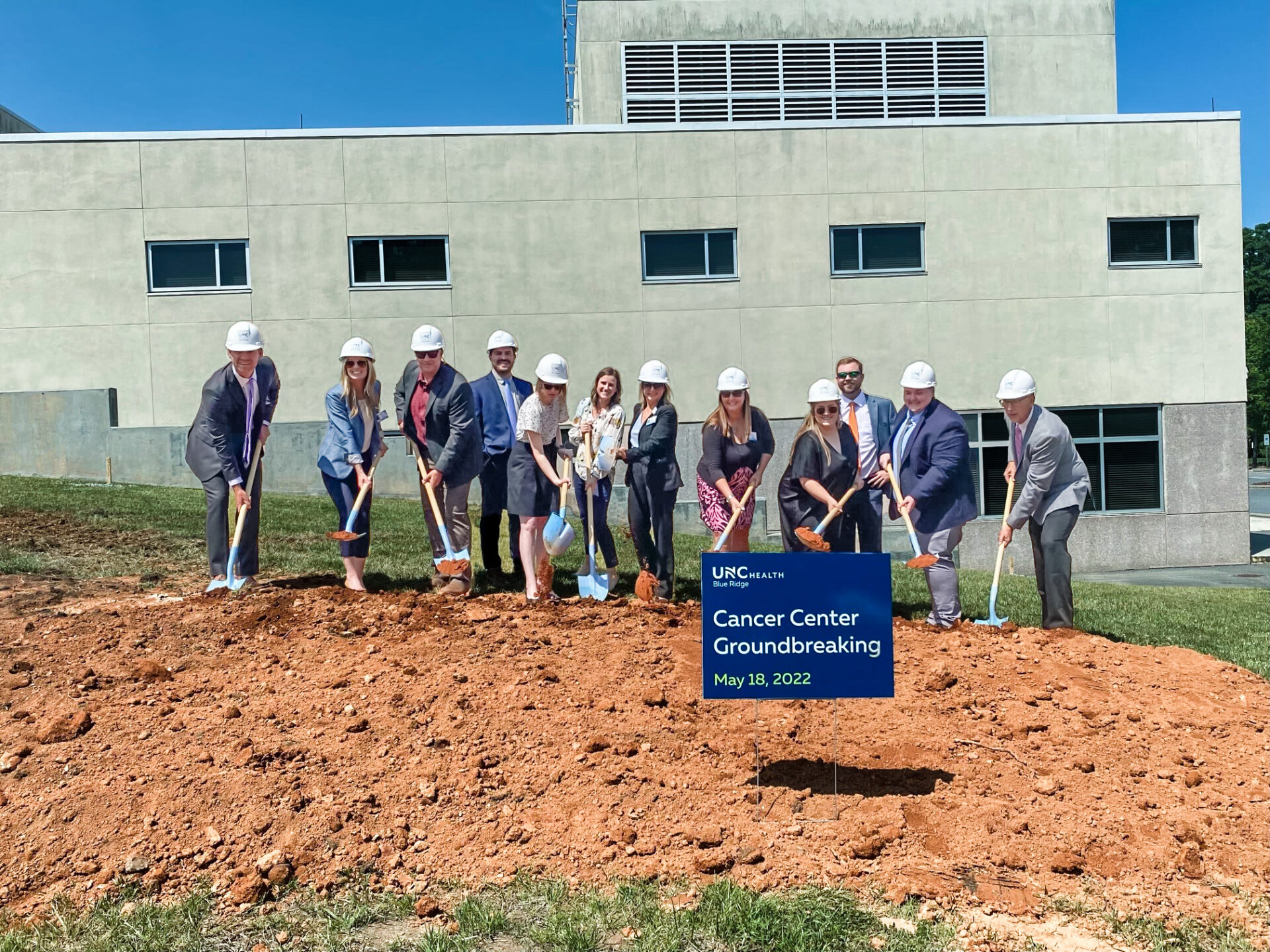 UNC Health Blue Ridge Breaks Ground on New 38.3 Million Cancer Center in Valdese, North