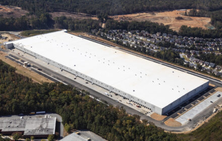 A 1.1 million square foot cross-dock distribution center