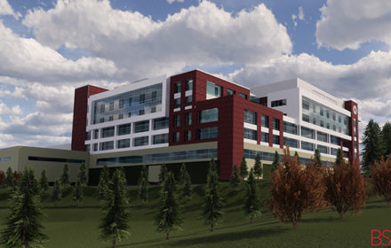 WakeMed Cary Vertical Expansion II Rendering
