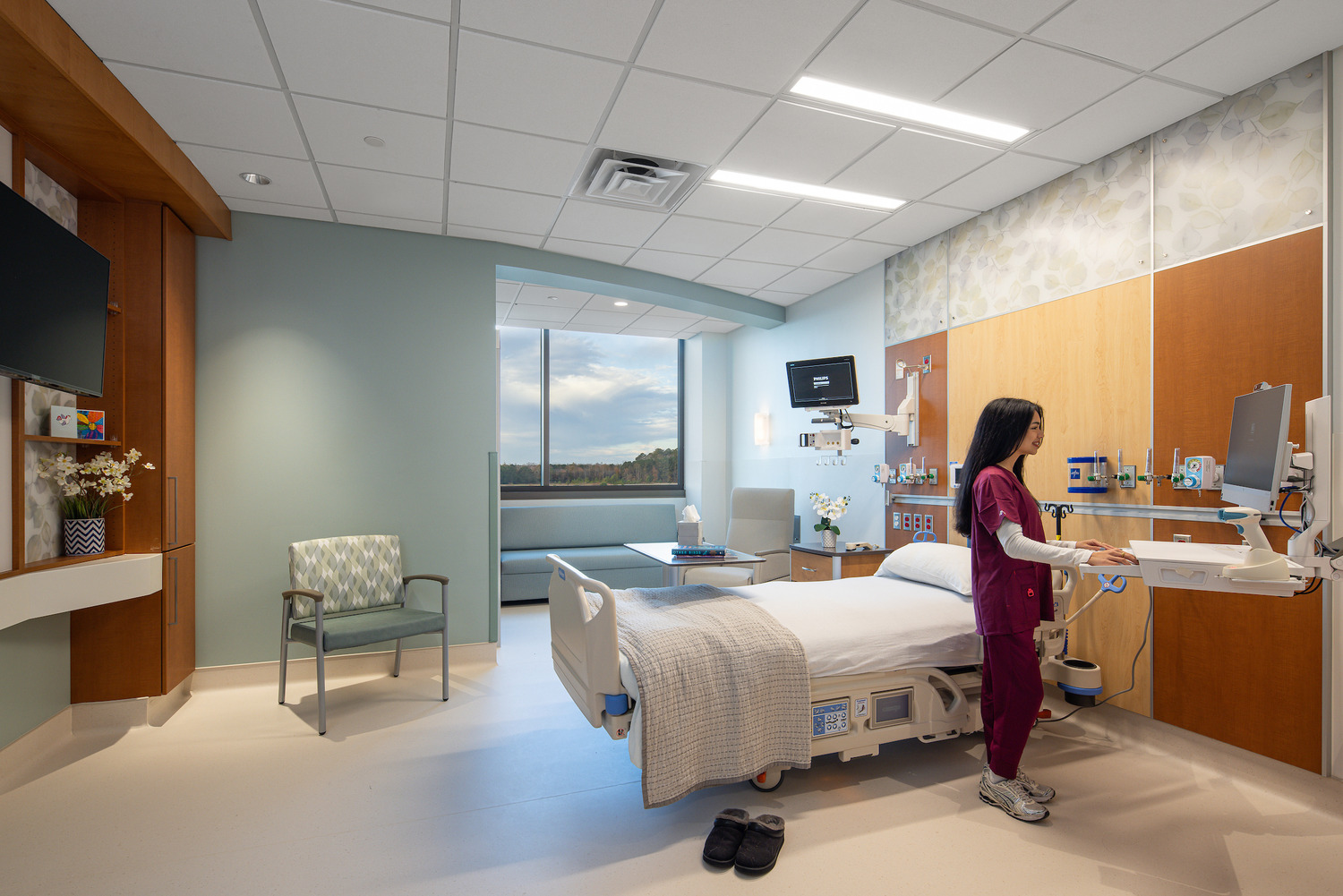 Riverside Health, Smithfield Hospital

2025, Architecture, Footwall, Headwall, Health, Patient Room, Riverside Health, Smithfield Hospital

2025, Architecture, Footwall, Headwall, Health, Patient Room, Riverside Health, Smithfield Hospital