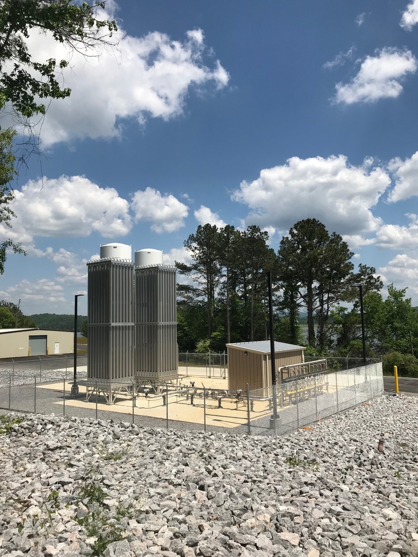 Liquid oxygen diffuser 
