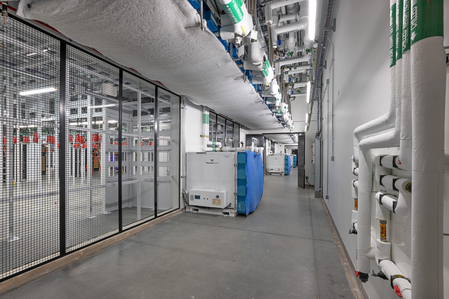 Critical Cooling Units, Mechanical Plenum 