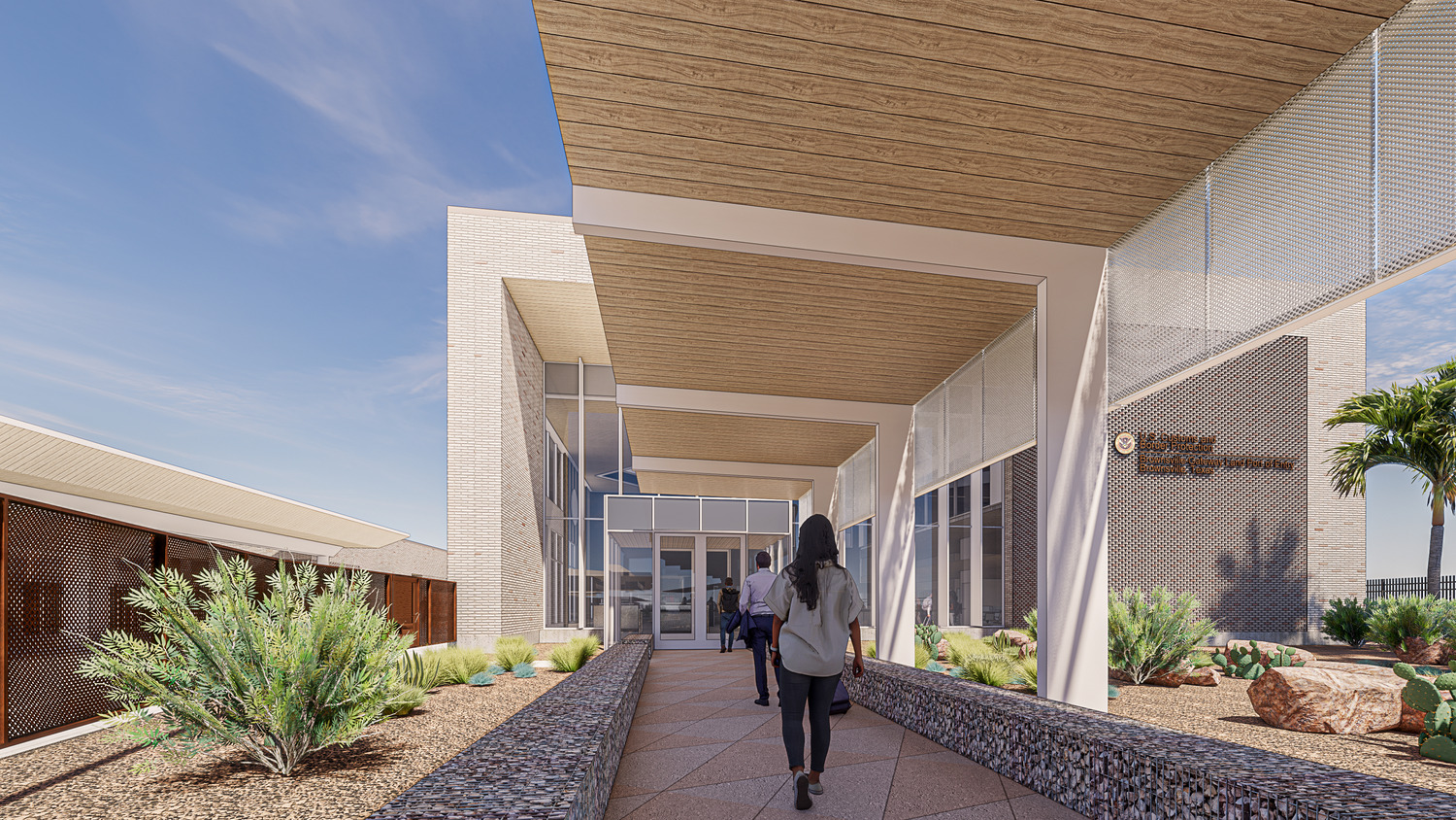 Brownsville LPOE Modernization Rendering