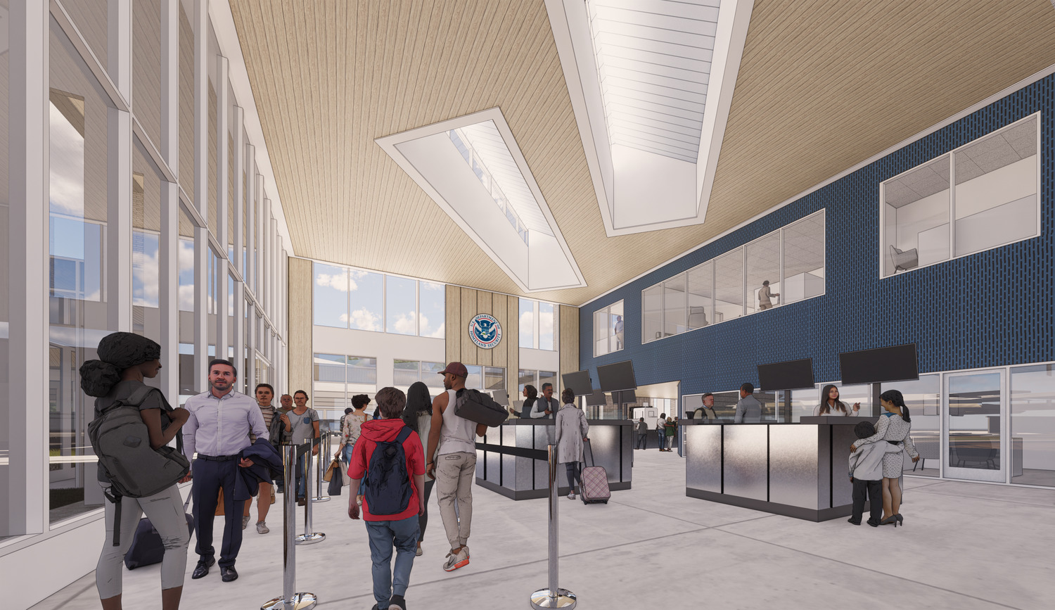 Brownsville LPOE Modernization Rendering