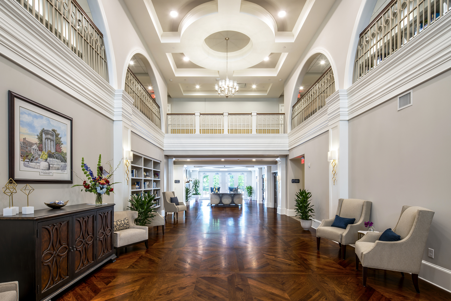 Main level lobby 