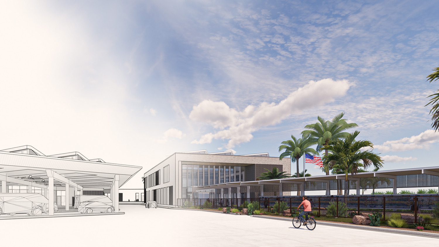 Brownsville LPOE Modernization Rendering
