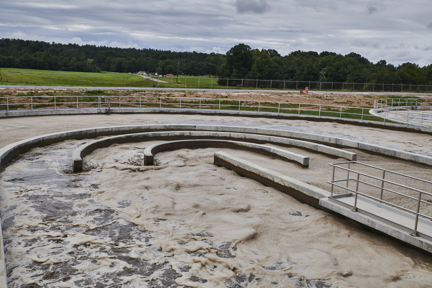 BNR, biological nutrient removal system
