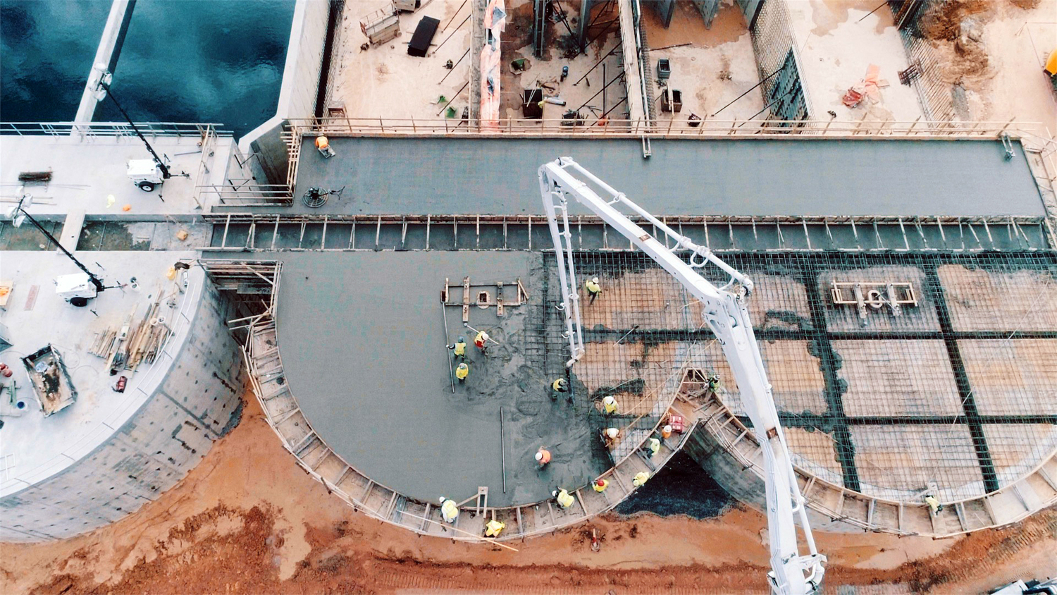Photo from drone footage