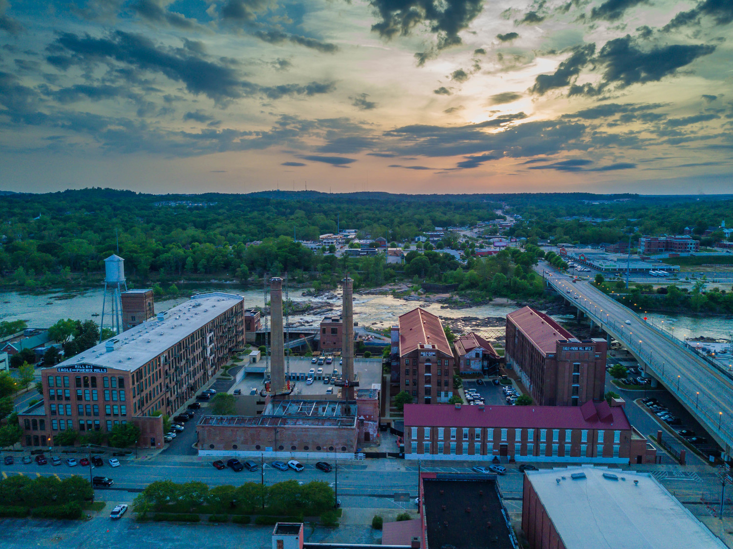 Drone shot