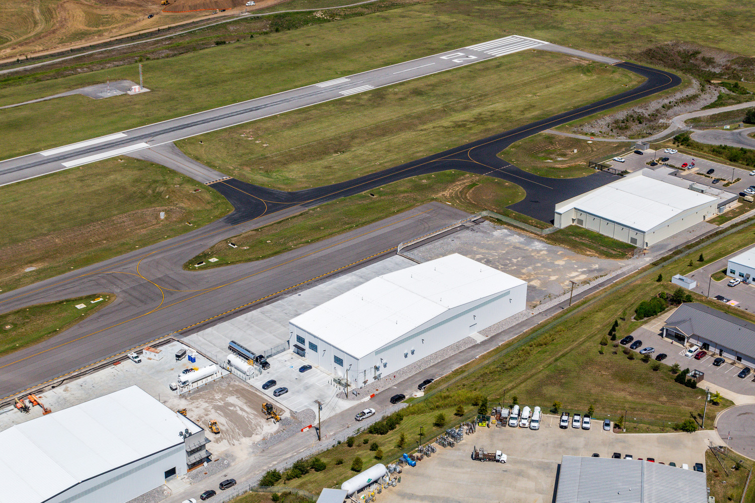 John C Tune Hangar Aerials, John C. Tune Airport