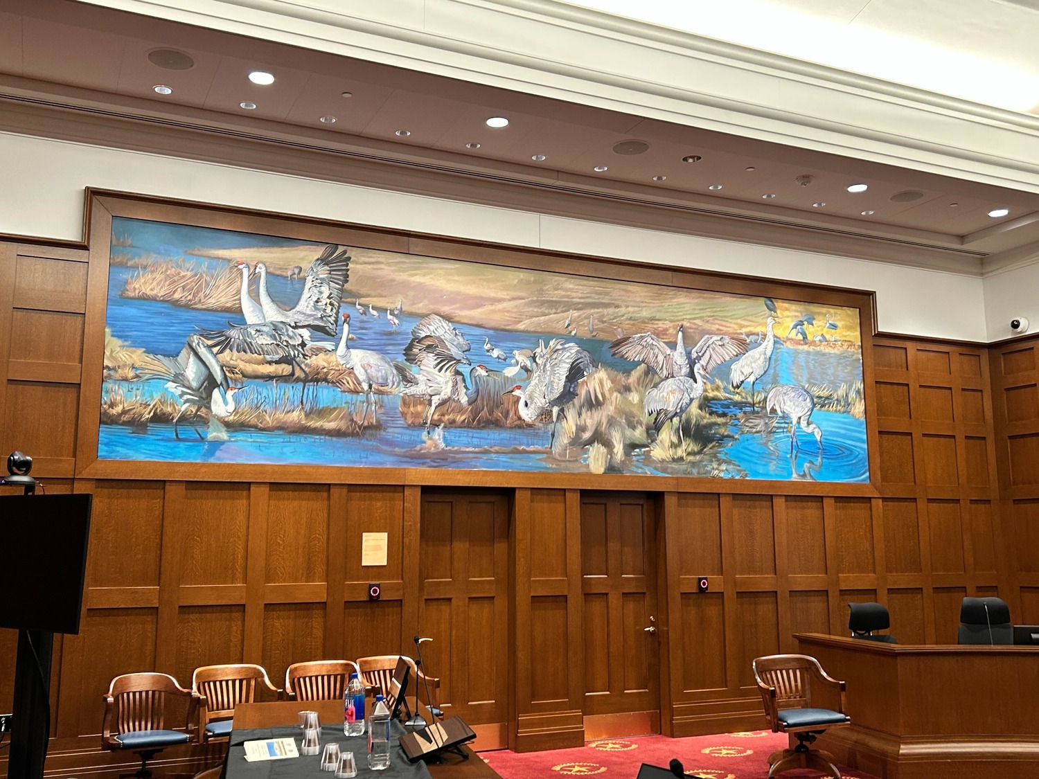 art in architecture murals by local artist 