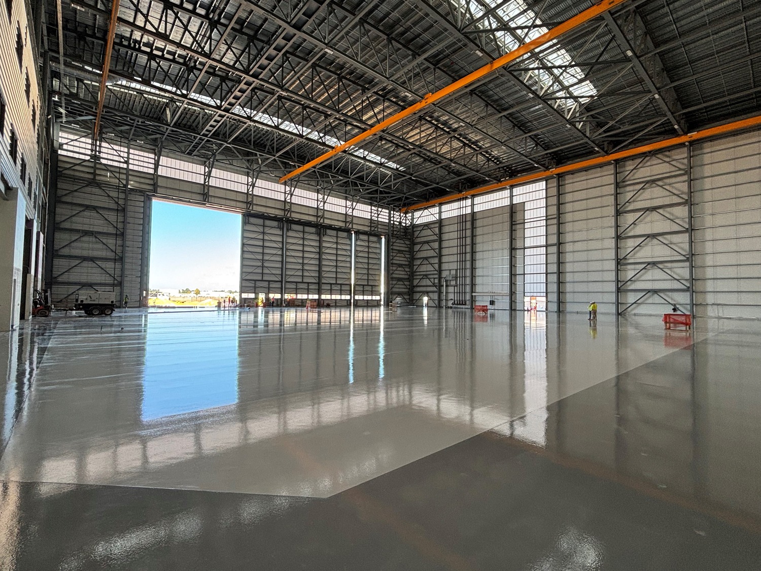 superflat concrete floor
