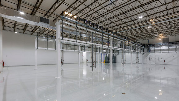 Manufacturing facility interior