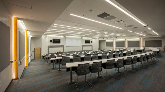 Kennesaw State University Academic Learning Center lecture hall interior shot