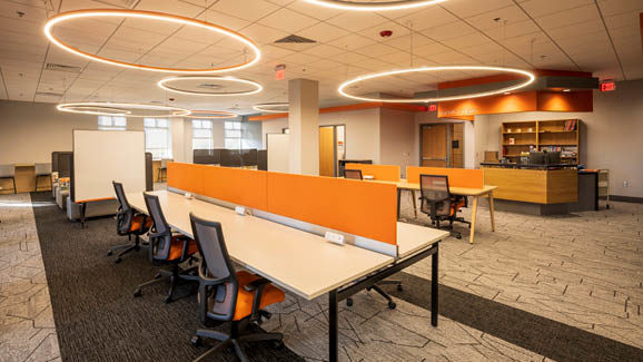 Mercer University School of Medicine library interior photo