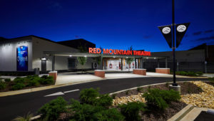 Red Mountain Theatre Company new campus exterior renovations and the adaptive reuse of a former warehouse