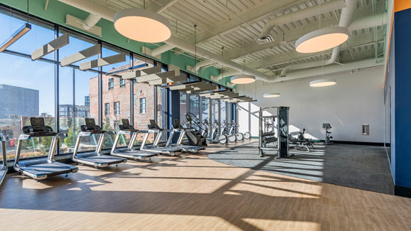 Commercial office gym